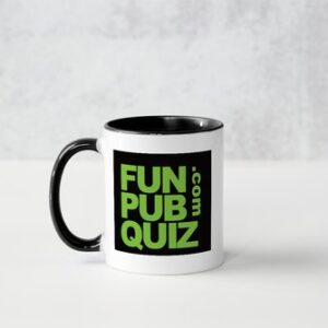 fpq logo mug - black & white